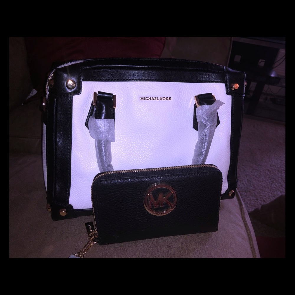 Michael Kors purse and wallet